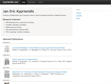 Tablet Screenshot of kyprianidis.com